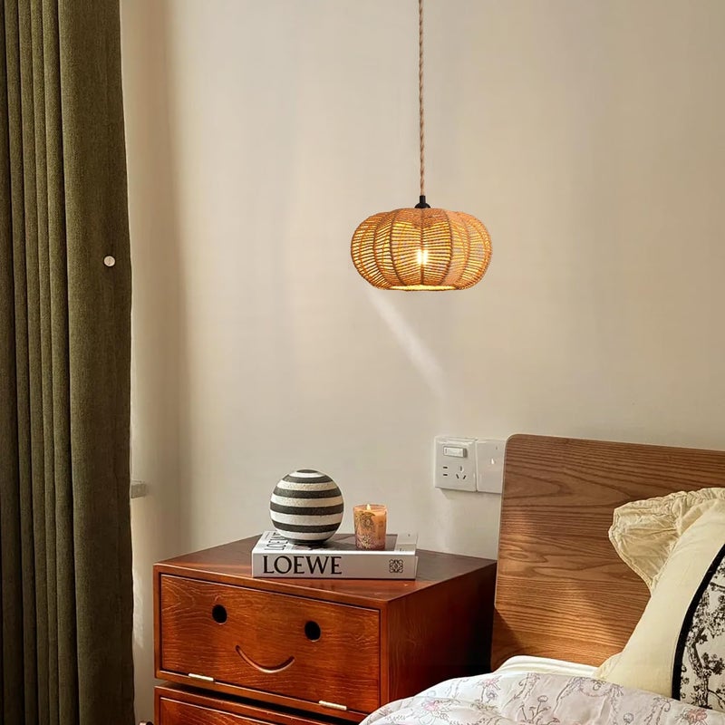 SHIWEIDA Industrial 15ft Pendant Light Cord -Plug in Hanging Light Fixture, 15FT Farmhouse Pendant Lamp Lights with Switch Cord for Kitchen Island Bedroom Living Room - Image 4